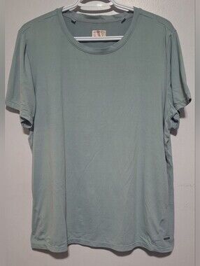 XL Mondetta Light Sage Crew Neck Short Sleeve Tee